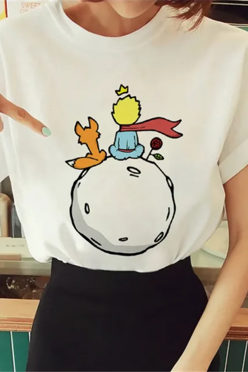 Women’s T-shirt Short Sleeve T-shirts Printing Fashion Printing