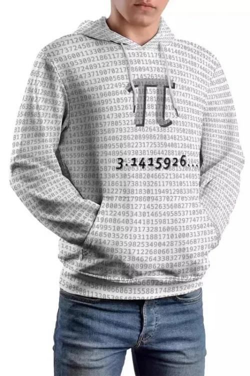 Men’s Letter Streetwear Long Sleeve Loose Hooded