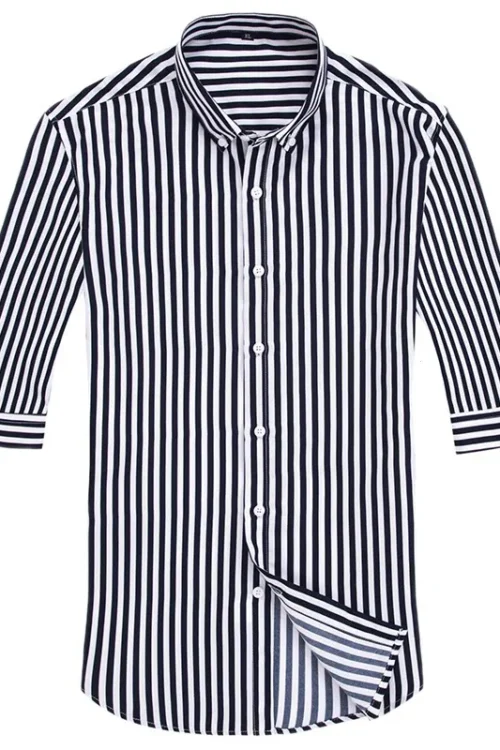 Men’s Stripe Men’s Clothing Shirt