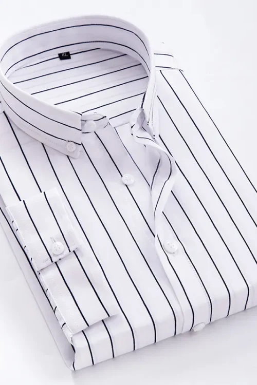 Men’s Stripe Men’s Clothing Shirt