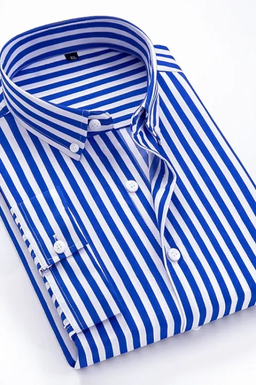 Men’s Stripe Men’s Clothing Shirt