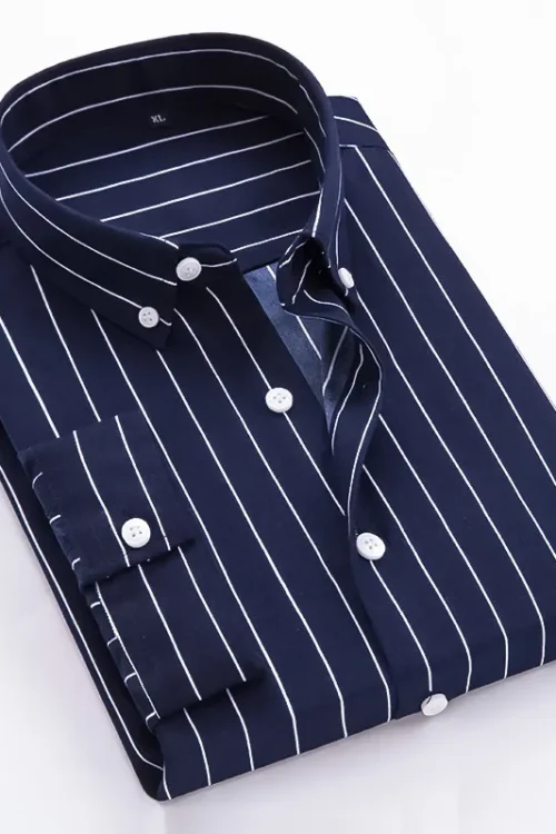 Men’s Stripe Men’s Clothing Shirt