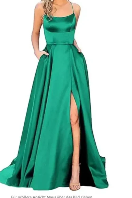 Party Dress Elegant U Neck Sleeveless Solid Color Maxi Long Dress Wedding Banquet Evening Party