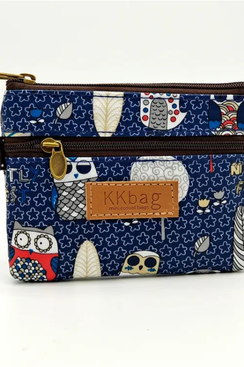 Unisex Animal Polyester Zipper Wallets