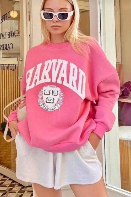 Women’s Hoodie Long Sleeve Hoodies & Sweatshirts Printing Simple Style Letter