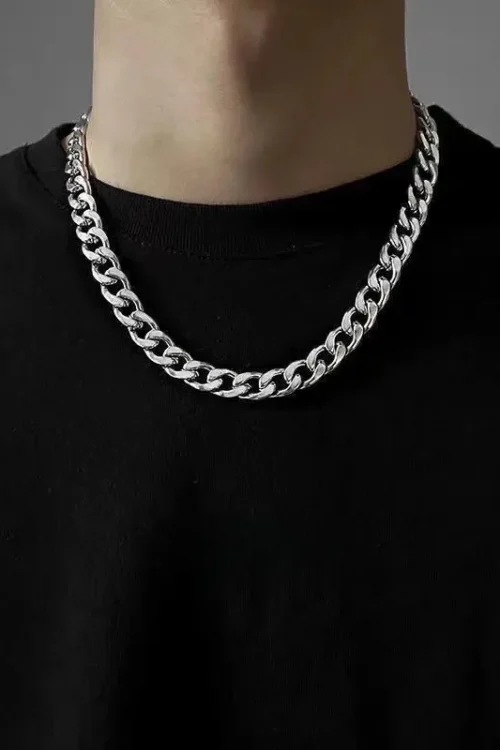 Men’s Fashion Punk Style Hip Hop Sweater Chain Accessories